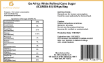 Go Africa® White Refined Cane Sugar (Icumsa 45) 50 kgs bags (White) Sold per MT - Image 9