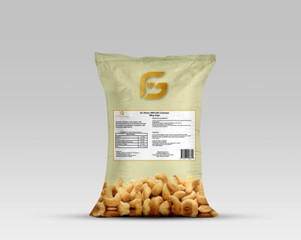 Go Africa® WW-240 Cashews 50 kgs Bags (Sold Per MT) - Image 2