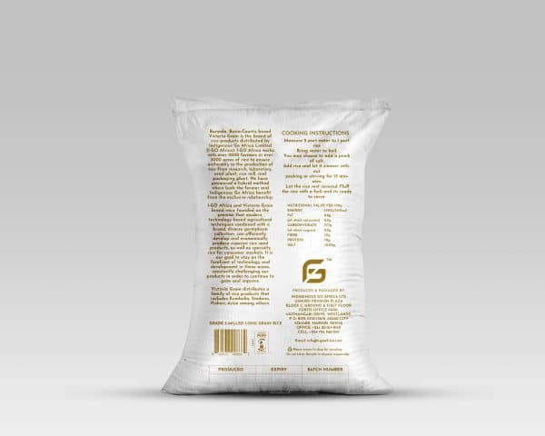 Victoria Grain Milled Rice, (Komboka) by I-Go Africa® 25kgs (grade 3) - Image 7