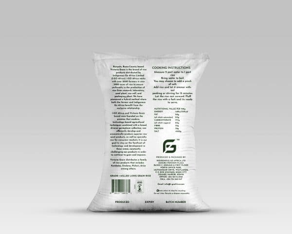 Victoria Grain Milled Rice,  by I-Go Africa® 25kgs (grade 1) - Image 4